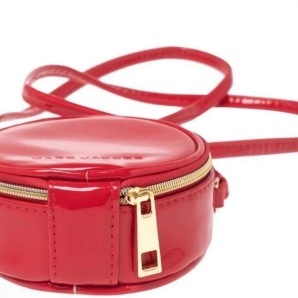 Nwot MARC JACOBS red mini canteen crossbody bag 4" - Picture 4 of 10